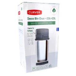 Decobin Duo 23L/23L Zilver Metallic -Exporteren Proef Loka Winkel 055744e4354902dd0143353a80214127