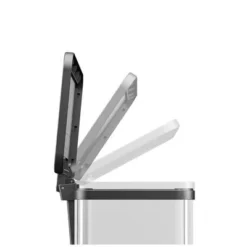 Hailo Öko Trio Plus Pedaalemmer 3X9L Rvs -Exporteren Proef Loka Winkel 101 0162 4 1 1