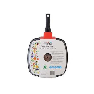 Thuisz Como Grillpan Ø27 Cm Inductie (voor Alle Warmtebronnen) 3 Thuisz Como Grillpan Ø27 Cm Inductie (voor Alle Warmtebronnen) - Afbeelding 3