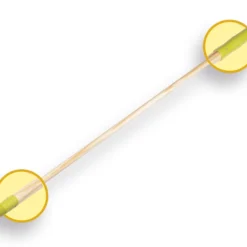 Linea Houten Steel Met Schroefdraad 130 Cm -Exporteren Proef Loka Winkel 101 0397 2 1