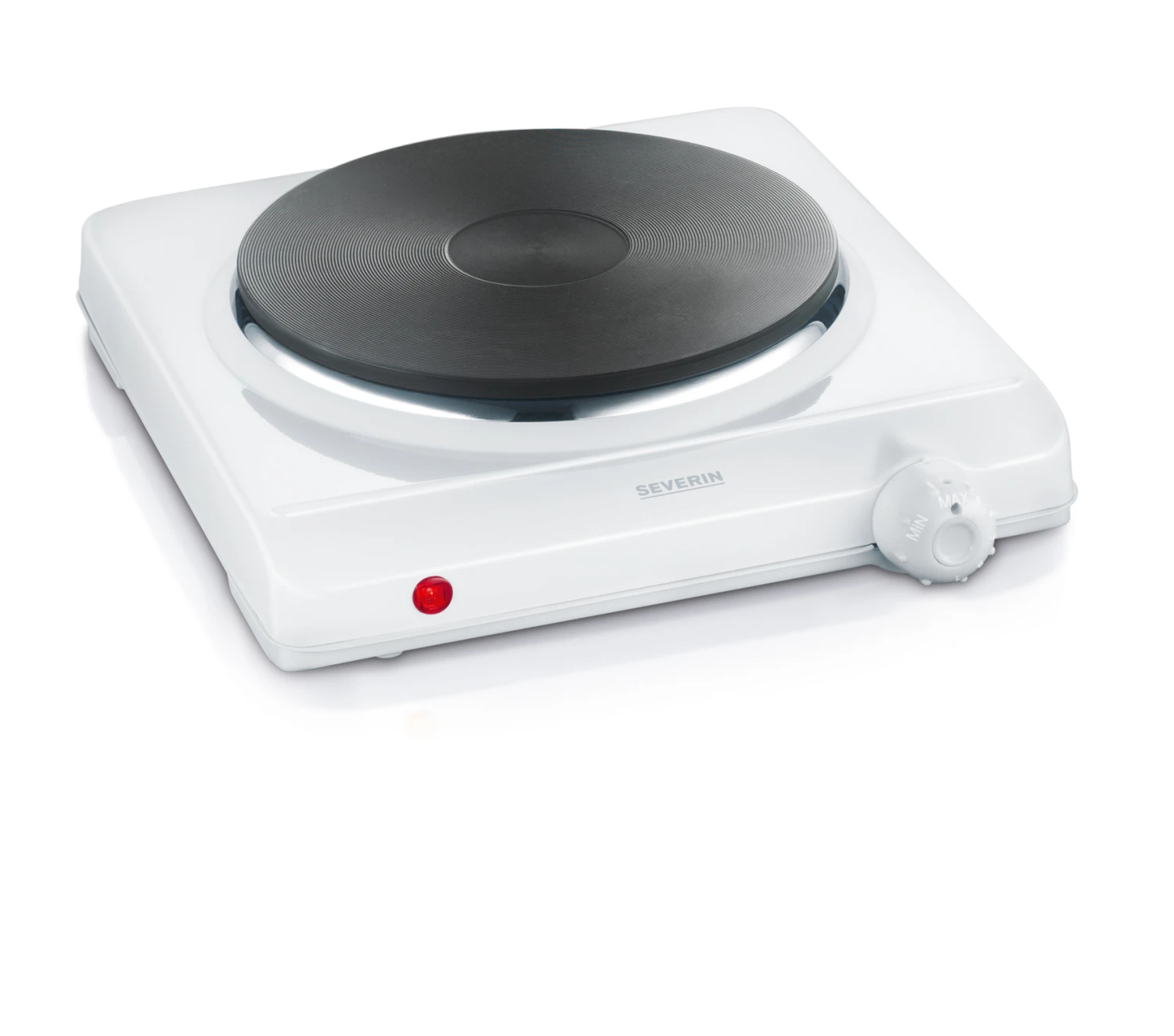 Severin Enkele Kookplaat 1500 W Wit KP 1091 1 Severin Enkele Kookplaat 1500 W Wit KP 1091