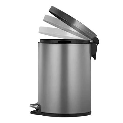 Eko Vepa Bins Pedaalemmer 5 Liter Serene Platinum 2 Eko Vepa Bins Pedaalemmer 5 Liter Serene Platinum - Afbeelding 2