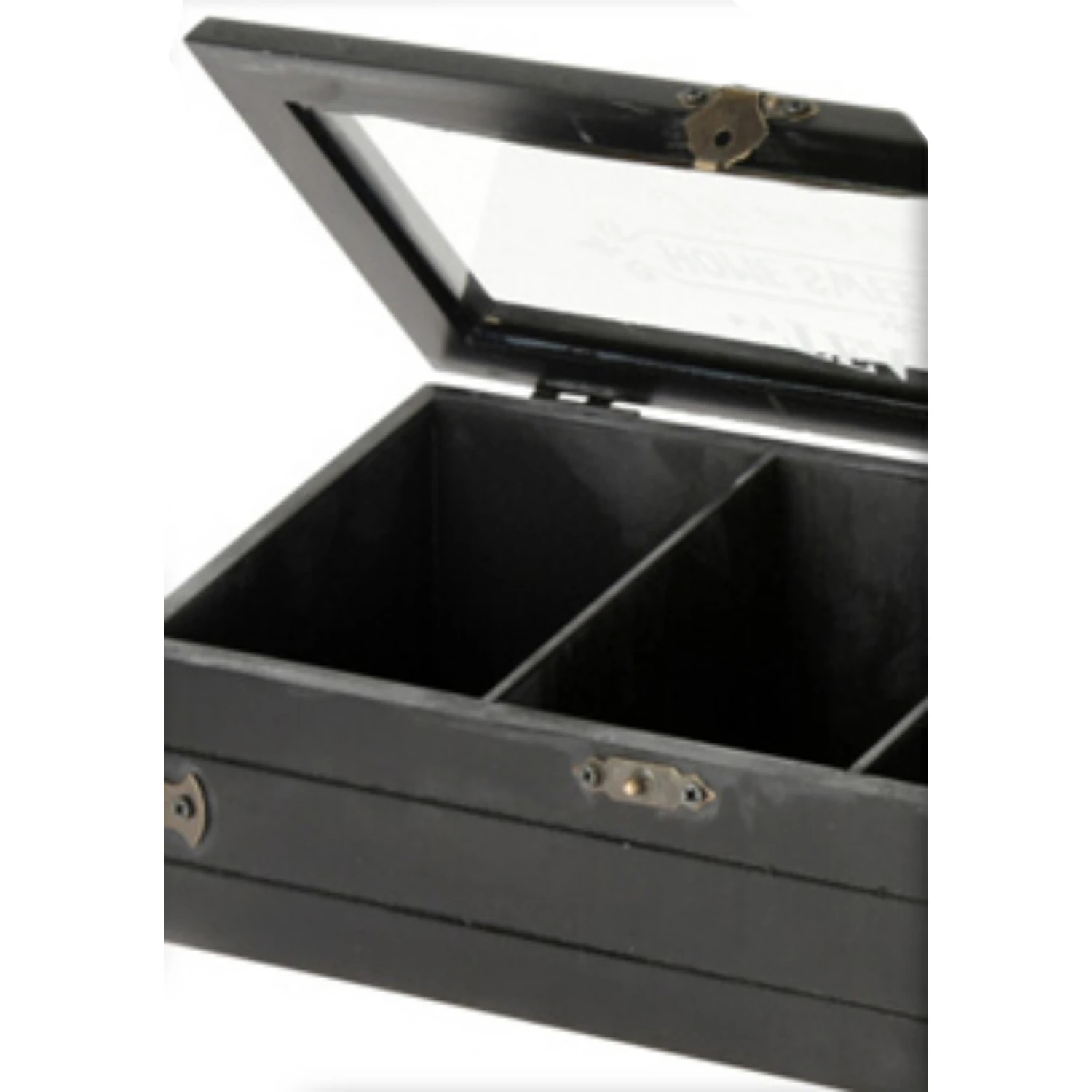 Excellent Houseware Theedoos Hout Met 3 Vakken 4 Excellent Houseware Theedoos Hout Met 3 Vakken - Afbeelding 4