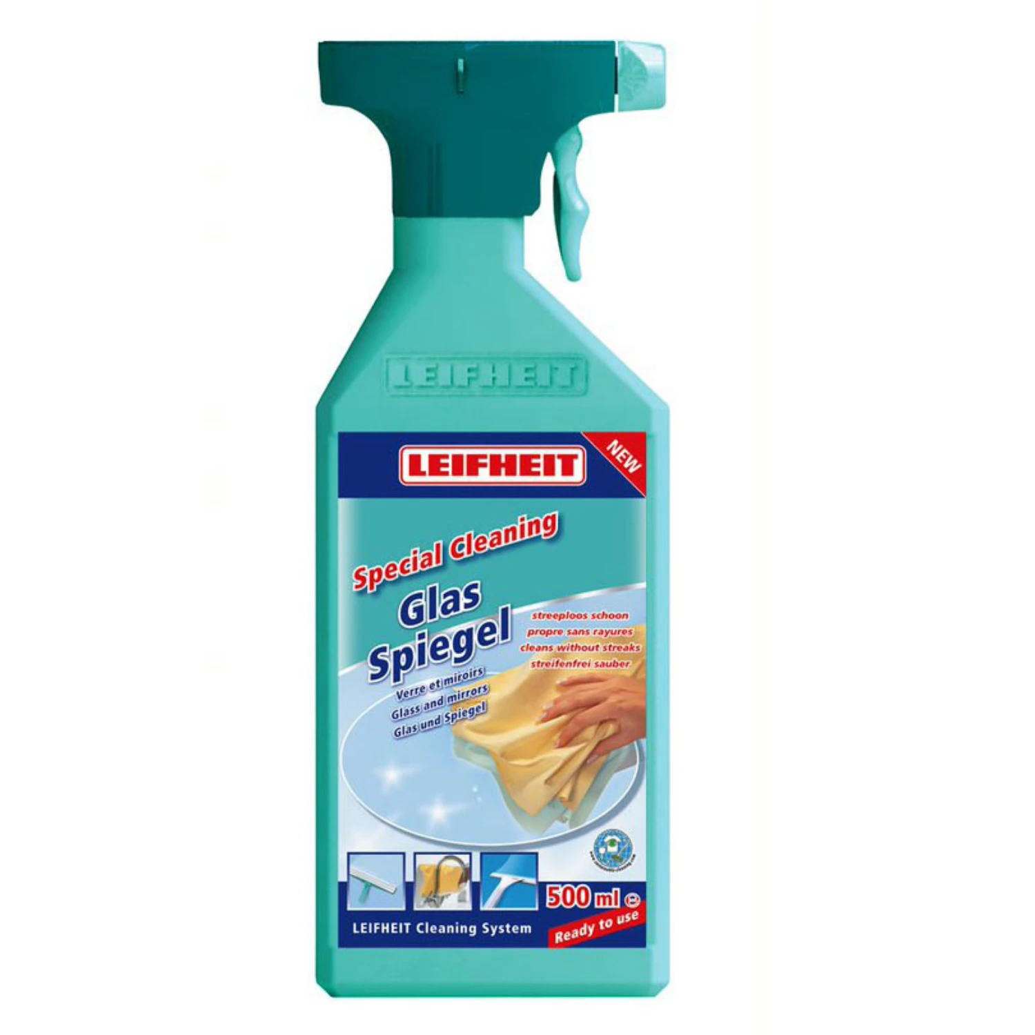 Leifheit Glas En Spiegel Reiniger Spray 500ml 1 Leifheit Glas En Spiegel Reiniger Spray 500ml