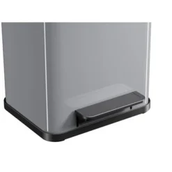 Hailo Öko Duo Plus Pedaalemmer 2X9L Metallic Grijs -Exporteren Proef Loka Winkel 101 1612 3 1