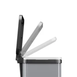 Hailo Öko Duo Plus Pedaalemmer 2X9L Metallic Grijs -Exporteren Proef Loka Winkel 101 1612 4 1