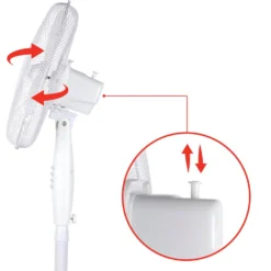 Alpina Ventilator Staand 40 Cm Wit -Exporteren Proef Loka Winkel 101 1725 4 1