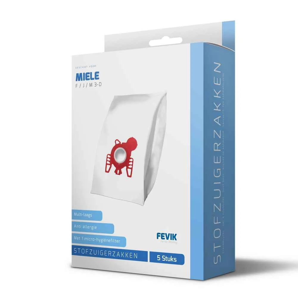 Stofzuigerzakken Miele F J M 3D 5 Stuks 1 Stofzuigerzakken Miele F J M 3D 5 Stuks