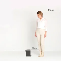 Brabantia Newicon Pedaalemmer 3 L Wit -Exporteren Proef Loka Winkel 101 2126 3 1 1