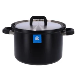 Exporteren Proef Loka Winkel 11 BK Flow Cool Black RVS Soeppan Ø24 Cm