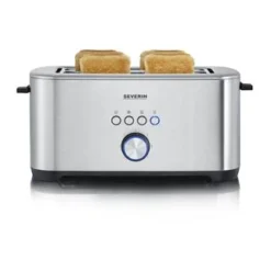 Severin Broodrooster Voor 4 Sneetjes XXL MetBagelfunctie AT 2512 -Exporteren Proef Loka Winkel 101 2512 3 1