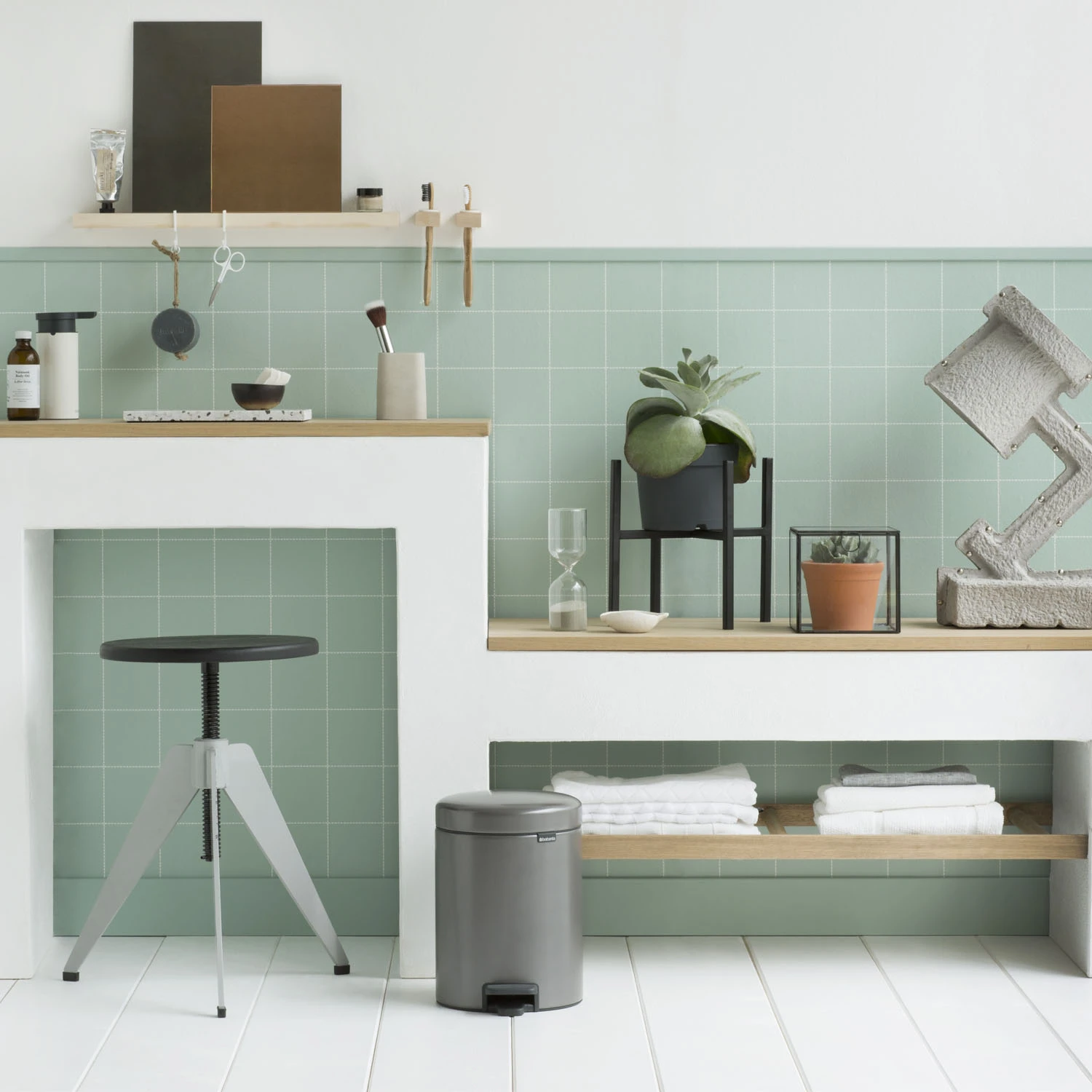 Brabantia Ped.Emmer 5Lt Pl Newicon 5 Brabantia Ped.Emmer 5Lt Pl Newicon - Afbeelding 5