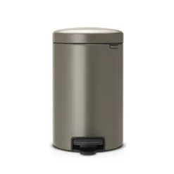 Brabantia Newicon Pedaalemmer 12 L Platinum