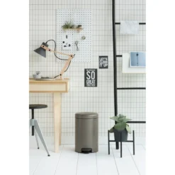 Brabantia Newicon Pedaalemmer 12 L Platinum -Exporteren Proef Loka Winkel 101 3628 4 1