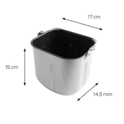 Inventum Broodbakmachine BM55 800 Gr Zwart 5 Inventum Broodbakmachine BM55 800 Gr Zwart -Exporteren Proef Loka Winkel 101 4097 3 1