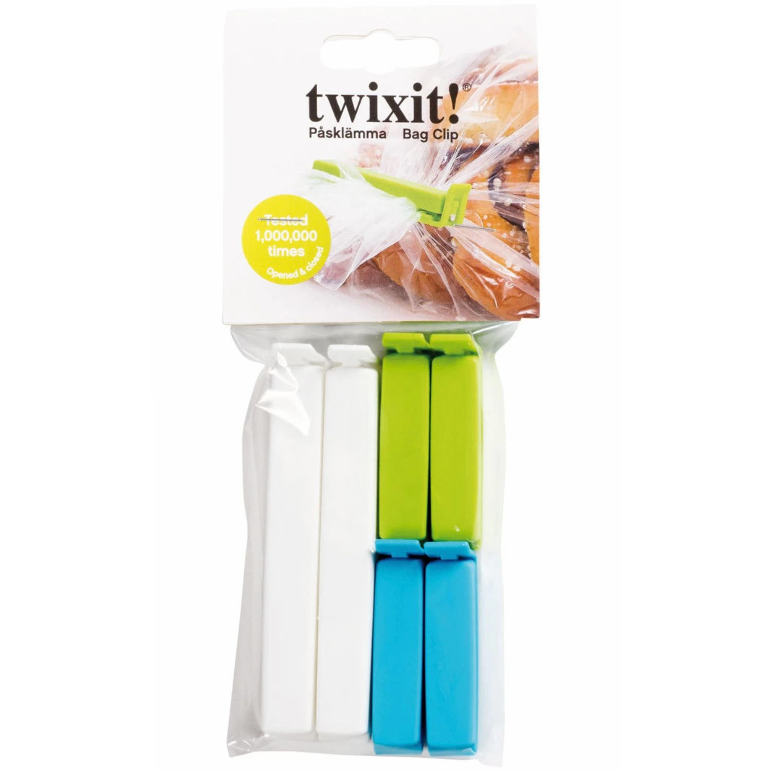 Zaksluiter Twixit Set 6 Stuks 1 Zaksluiter Twixit Set 6 Stuks