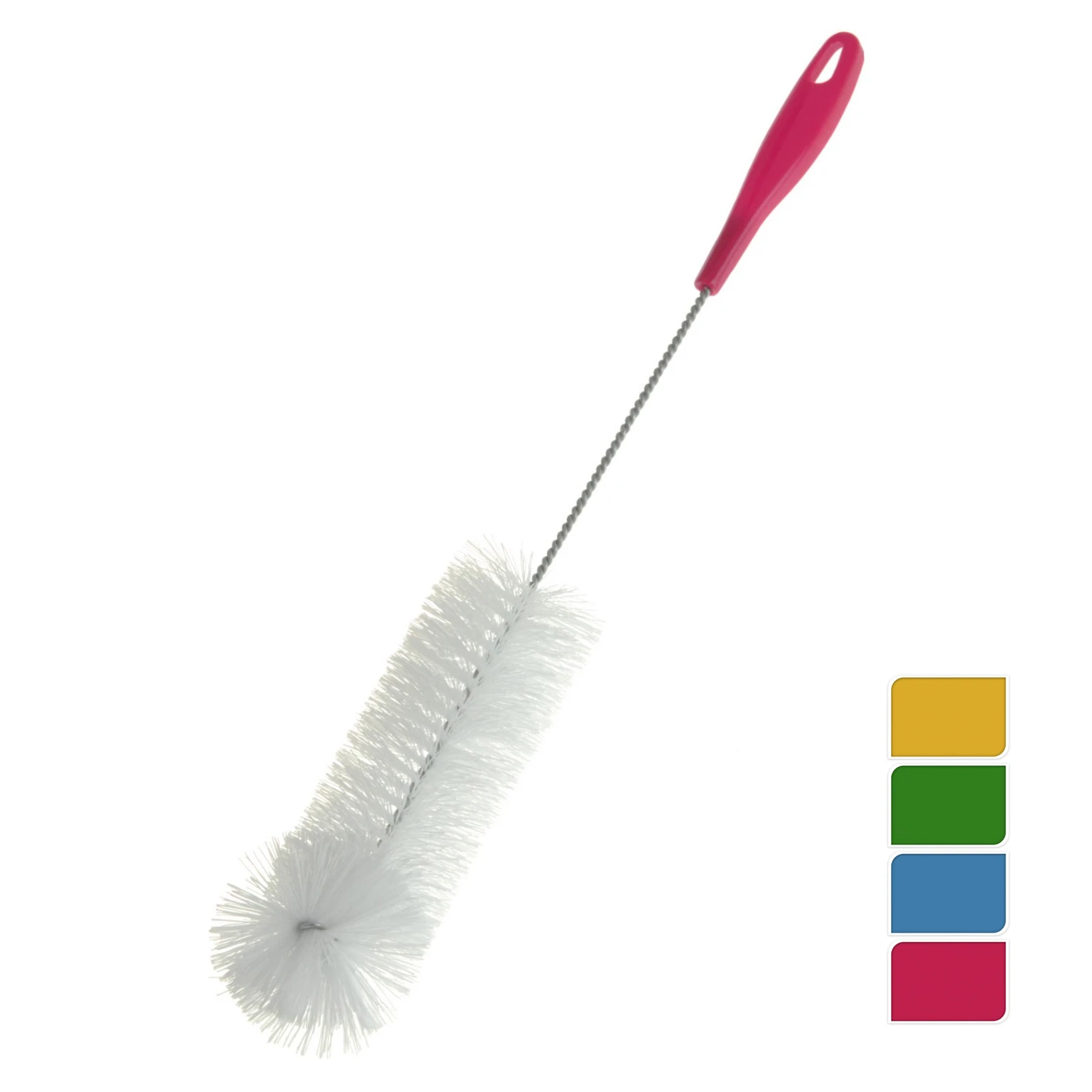 Merkloos Flessenborstel 42 Cm 4 Assorti 1 Merkloos Flessenborstel 42 Cm 4 Assorti