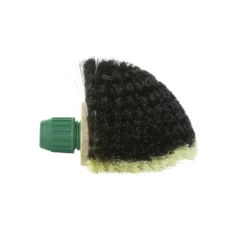 Luva Ragebol Zwart Wit Kunsthaar Met Steelhouder