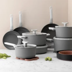 Berghoff Leo Kookpan Met Deksel Ø28 Cm Shadow -Exporteren Proef Loka Winkel 101 5869 5 1