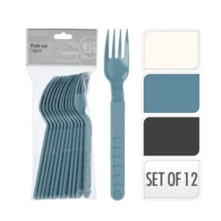 Excellent Houseware Vorkenset 18,5 Cm 12 Stuks -Exporteren Proef Loka Winkel 101 5924 4 1