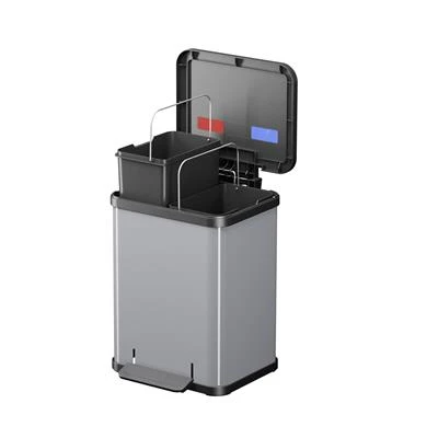 Hailo Öko Duo Plus Pedaalemmer 2X9L Rvs 2 Hailo Öko Duo Plus Pedaalemmer 2X9L Rvs - Afbeelding 2