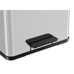 Hailo Öko Duo Plus Pedaalemmer 17X9L Rvs -Exporteren Proef Loka Winkel 101 6171 3 1