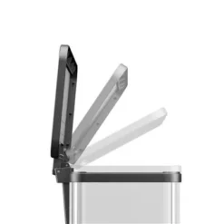 Hailo Öko Duo Plus Pedaalemmer 17X9L Rvs -Exporteren Proef Loka Winkel 101 6171 4 1