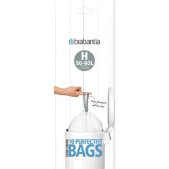 Brabantia PerfectFit Afvalzakken H 50-60 L 10 Stuks -Exporteren Proef Loka Winkel 101 6784 5 1