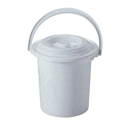 Curver Toiletemmer 5L Lichtgrijs 2 Curver Toiletemmer 5L Lichtgrijs - Afbeelding 2