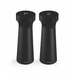 Amefa Modern Shade Peper En Zout Set 15 Cm Zwart