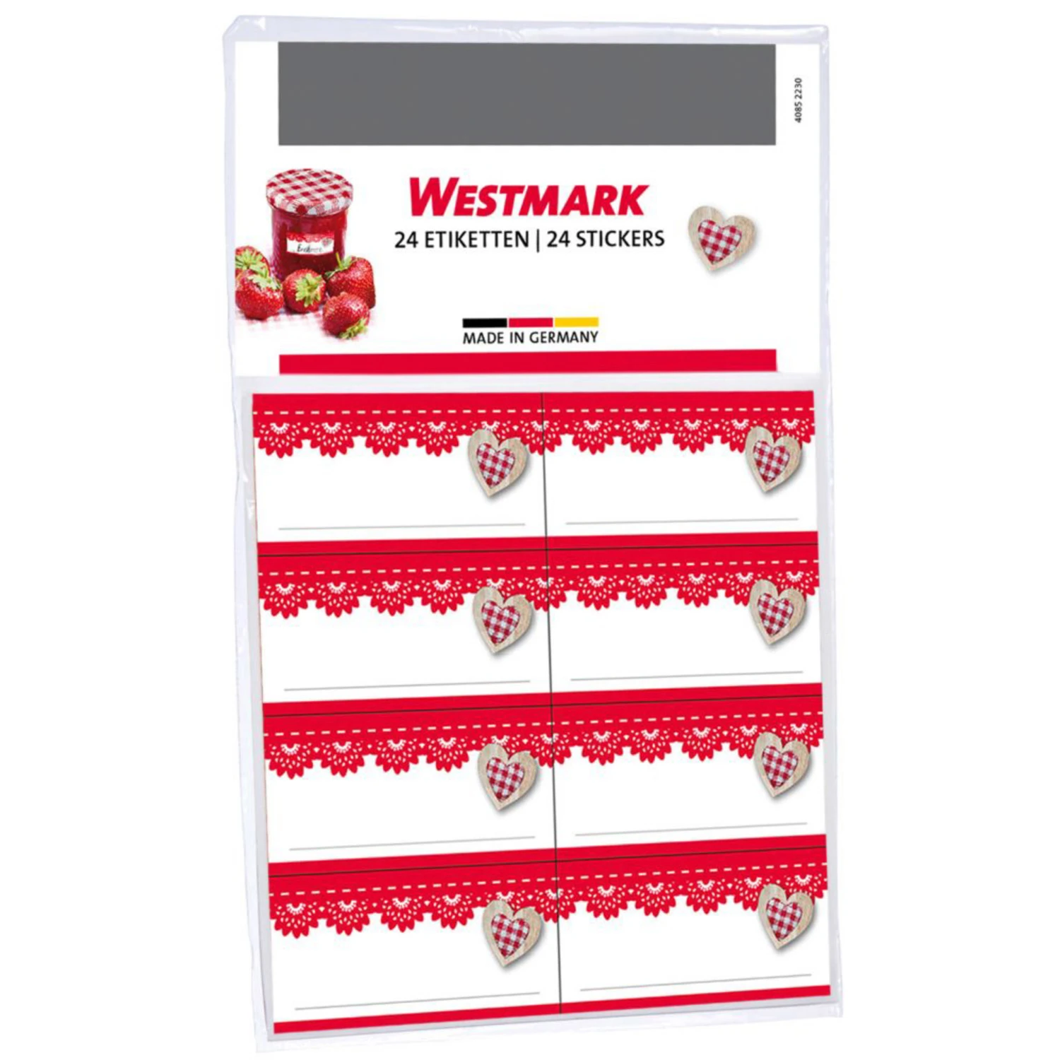 Westmark Etiketten 24 Stuks 1 Westmark Etiketten 24 Stuks