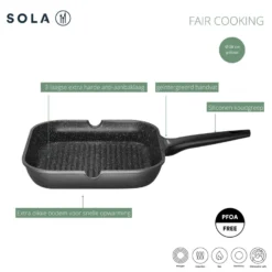 Sola Fair Cooking Grillpan 28 Cm 7 Sola Fair Cooking Grillpan 28 Cm -Exporteren Proef Loka Winkel 101 9171 4 1