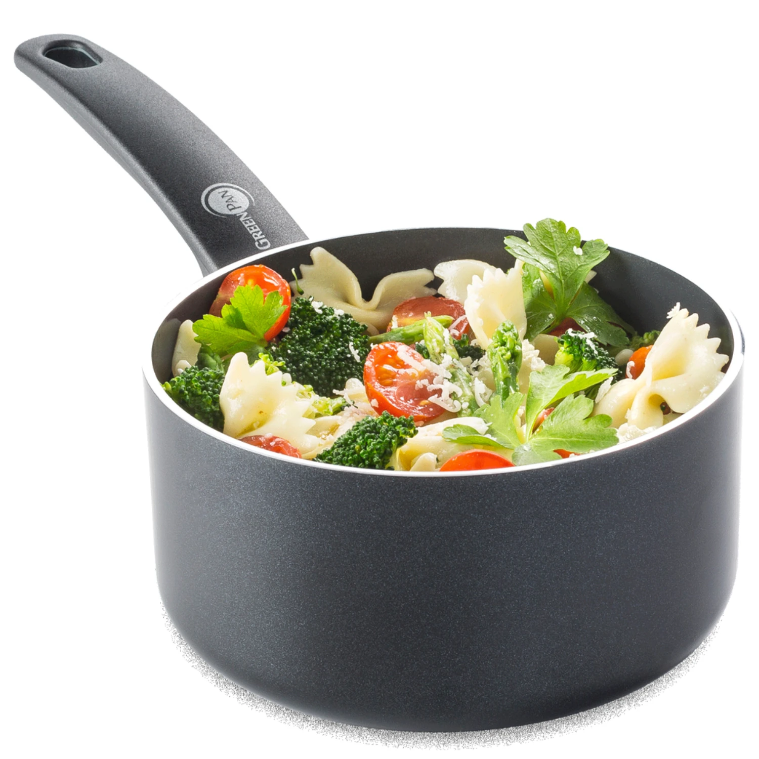 GreenPan Cambridge Black Steelpan Ø16 Cm 2 GreenPan Cambridge Black Steelpan Ø16 Cm - Afbeelding 2