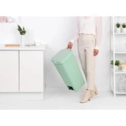 Brabantia StepUp Pedaalemmer 40 Liter Jade Groen -Exporteren Proef Loka Winkel 102 0108 4 1