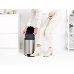 Brabantia Newicon Pedaalemmer 12 L Mat Staal -Exporteren Proef Loka Winkel 102 1204 4 1