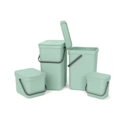 Brabantia Sort & Go Afvalbakje 3 Liter Jade Green 7 Brabantia Sort & Go Afvalbakje 3 Liter Jade Green -Exporteren Proef Loka Winkel 102 1683 3 1