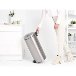 Brabantia Newicon Pedaalemmer 30 L Mat Staal -Exporteren Proef Loka Winkel 102 1822 6 1