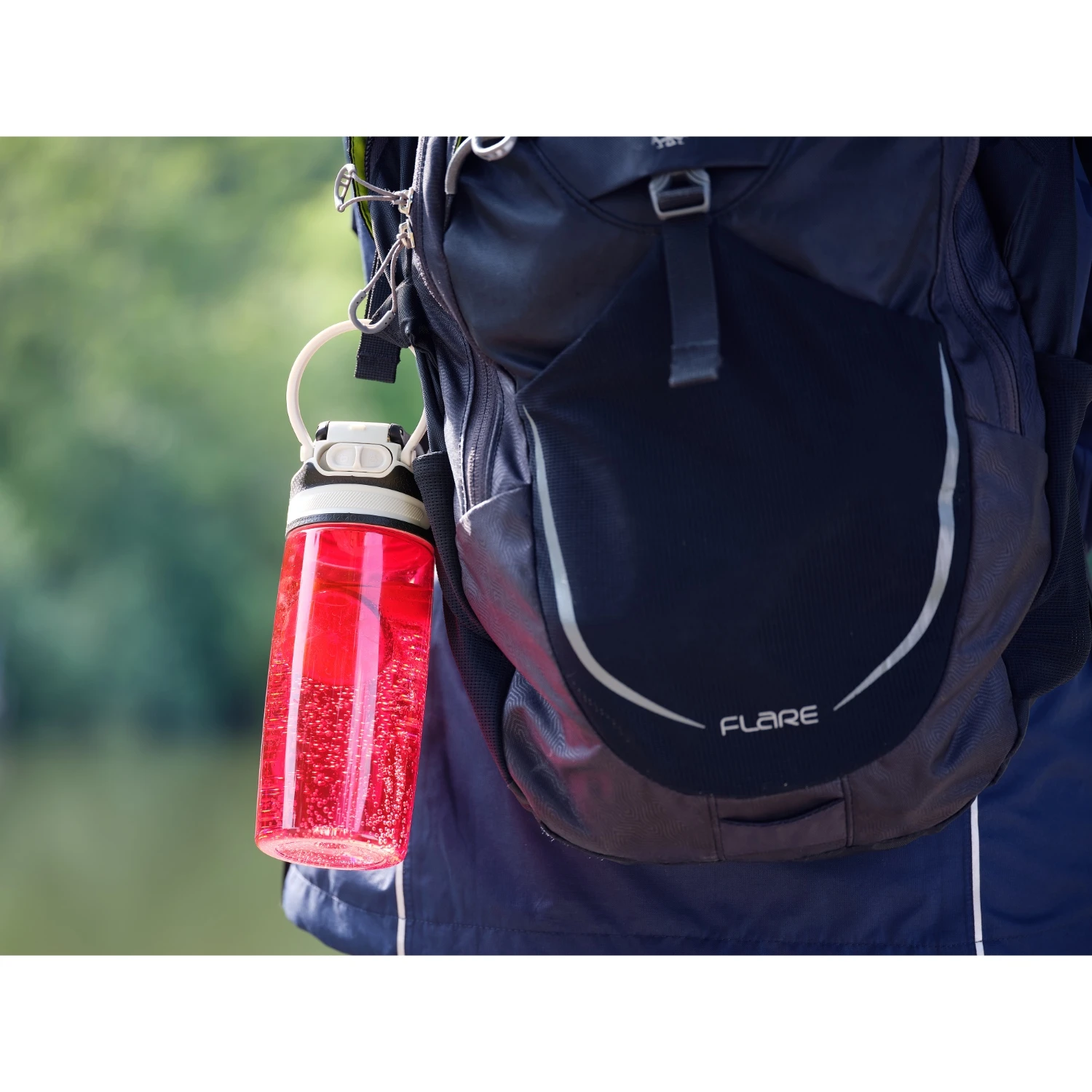 Leifheit 3263 Tritan Bottle Flip 550 ML Rood 4 Leifheit 3263 Tritan Bottle Flip 550 ML Rood - Afbeelding 4