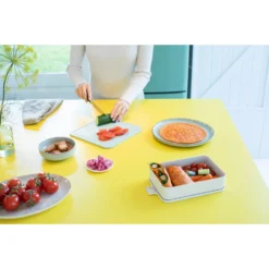 Brabantia Make & Take Lunchbox Groot Lichtgrijs 9 Brabantia Make & Take Lunchbox Groot Lichtgrijs -Exporteren Proef Loka Winkel 102 3121 5 1