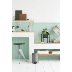 Brabantia Newicon Pedaalemmer 3 L Platinum -Exporteren Proef Loka Winkel 102 3246 5 1