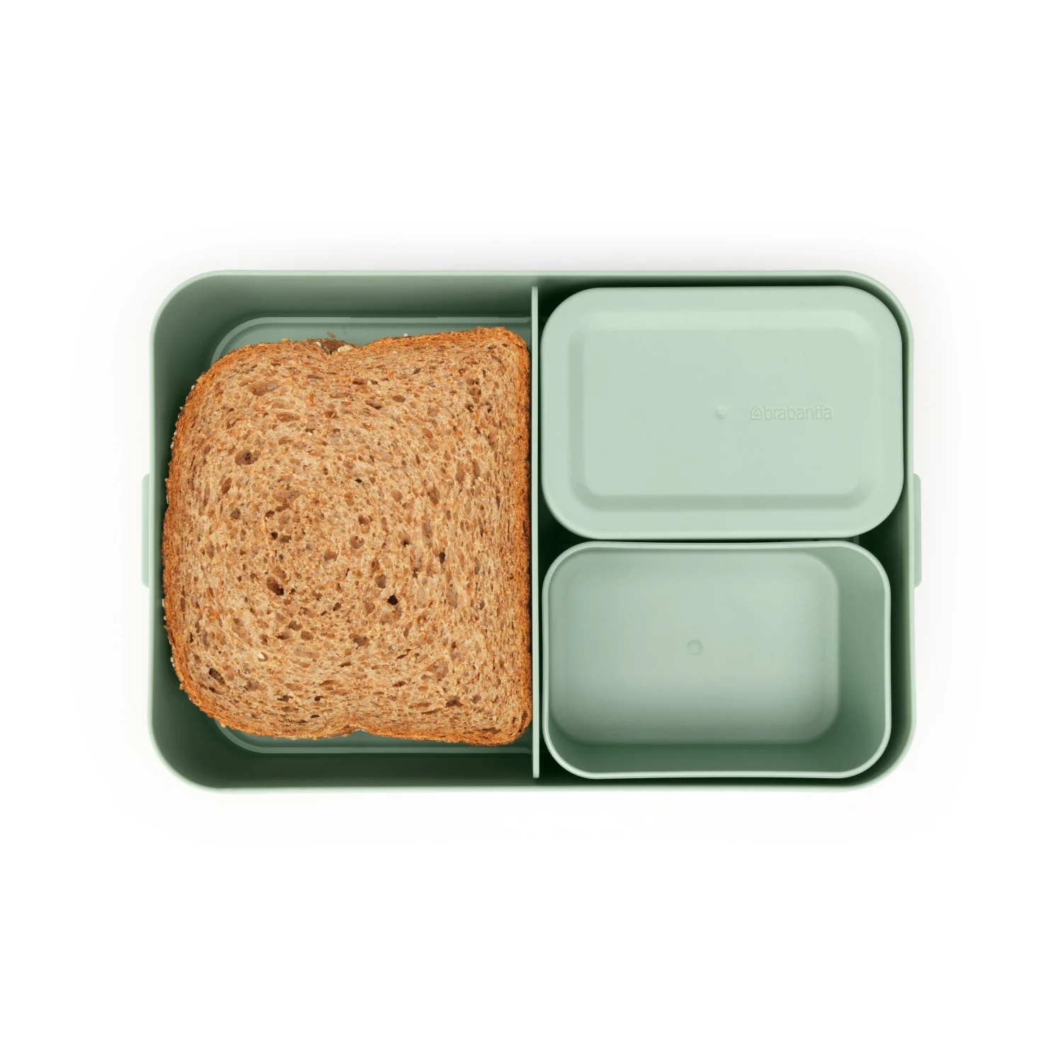 Brabantia Make & Take Bento Lunchbox Groot Jade Groen 3 Brabantia Make & Take Bento Lunchbox Groot Jade Groen - Afbeelding 3