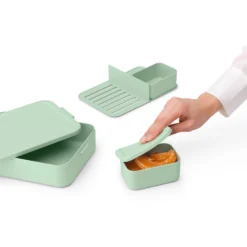 Brabantia Make & Take Bento Lunchbox Groot Jade Groen 10 Brabantia Make & Take Bento Lunchbox Groot Jade Groen -Exporteren Proef Loka Winkel 102 3527 5 1