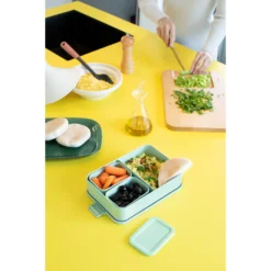 Brabantia Make & Take Bento Lunchbox Groot Jade Groen 11 Brabantia Make & Take Bento Lunchbox Groot Jade Groen -Exporteren Proef Loka Winkel 102 3527 6 1