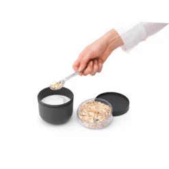 Brabantia Make En Take Yoghurtbeker 0,5 Liter Donkergrijs -Exporteren Proef Loka Winkel 102 4180 3 1