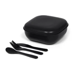 Senza Lunchbox Tarwestro Zwart -Exporteren Proef Loka Winkel 102 4456 3 1 1