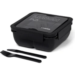 Senza Lunch Box 1100 Ml Tarwestro Zwart -Exporteren Proef Loka Winkel 102 4460 3 1