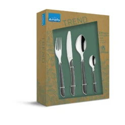 Amefa Bestekset Eclat 24 Delig Grey