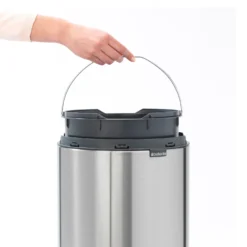 Brabantia Touch Bin Afvalemmer 30 L Mat Staal -Exporteren Proef Loka Winkel 102 5462 4 1