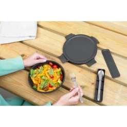 Brabantia Make En Take Lunchkom 1 Liter Donkergrijs -Exporteren Proef Loka Winkel 102 6009 5 1