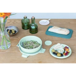 Brabantia Make En Take Salade Lunchkom 1,3 Liter Jade Groen -Exporteren Proef Loka Winkel 102 6382 6 1